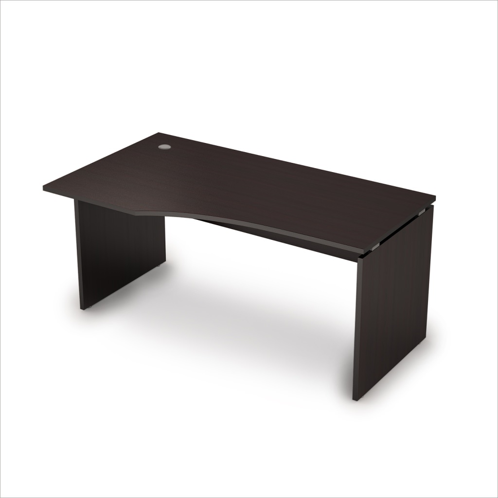 Стол криволинейный, правый Алсав Аванс 1600*900*750 Алсав Аванс Венге