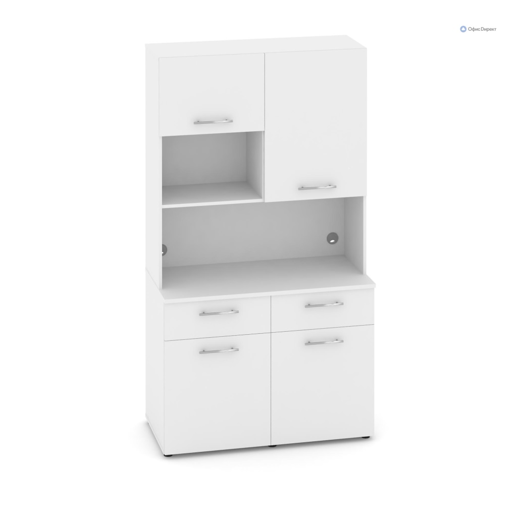 Комплект №1 Мини-кухня Fit 1200*600*2175 Мини-кухня Fit Белый Бриллиант