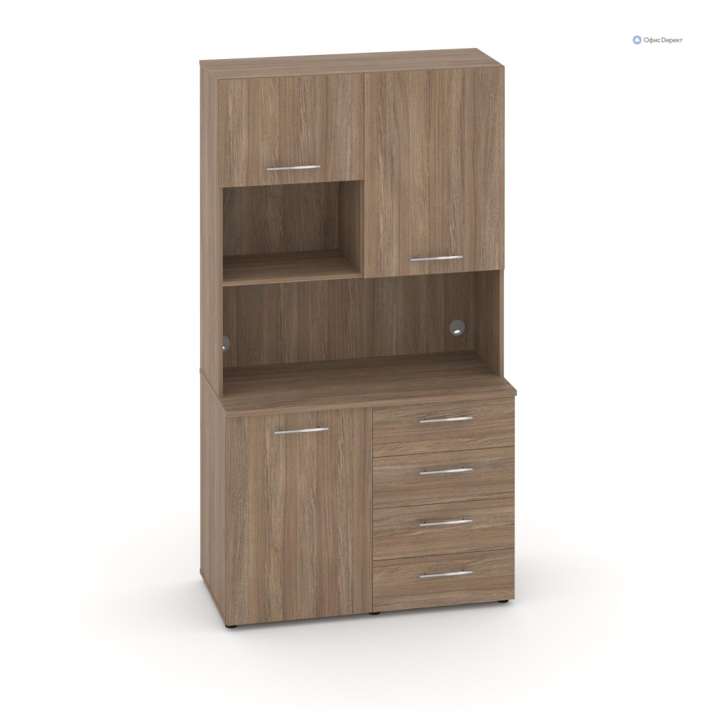 Комплект №4 Мини-кухня Fit 1200*600*2175 Мини-кухня Fit Дуб Аризона
