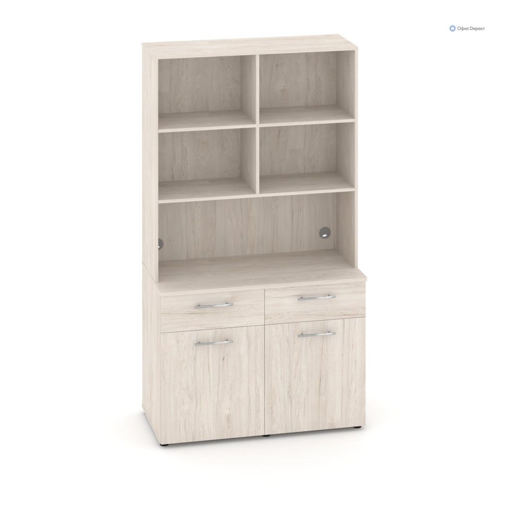 Комплект №8 Мини-кухня Fit 1200*600*2175 Мини-кухня Fit Денвер Светлый