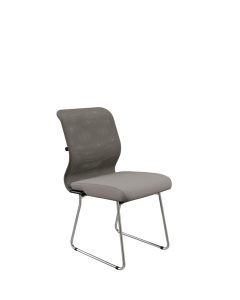 Стул штабелируемый ErgoLife Sit 8 M4-9 - X2+Bahama Серый-Песочный/Хром