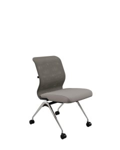 Стул на колесиках ErgoLife Sit 8 M4-9 - X2+Bahama Серый-Песочный/Хром