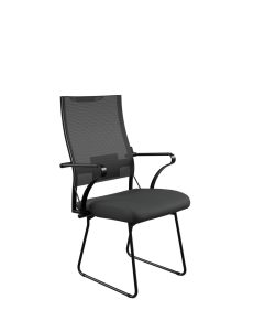Стул с высокой спинкой ErgoLife Sit Air 24 Черный