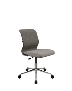 Кресло ErgoLife Sit 8 M4-9 - X2+Bahama Серый-Песочный/Хром