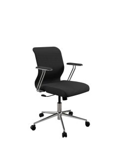 Кресло ErgoLife Sit 8 Mr4-4T — Vivaldi Черный/Хром